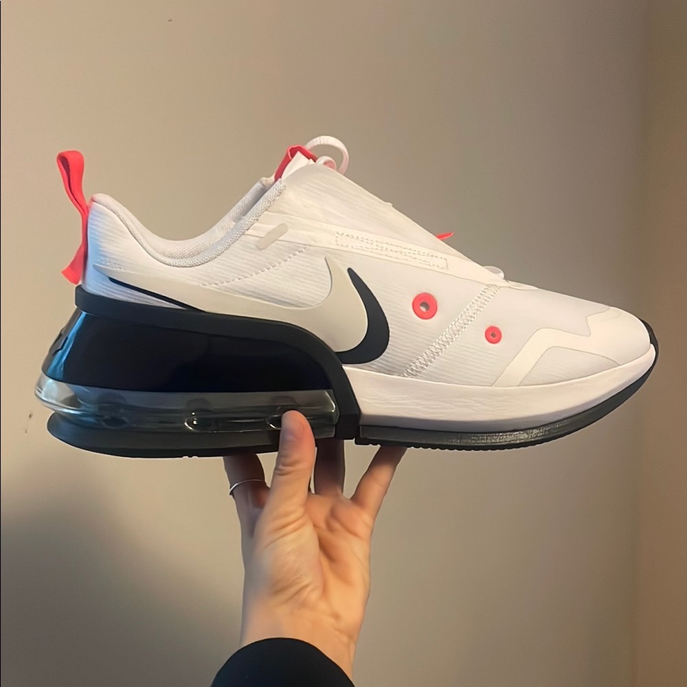 Nike Air Max White Black with Pink Highlights